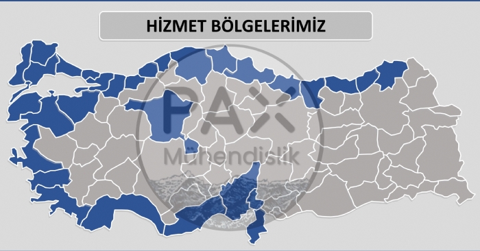 HİZMET BÖLGELERİMİZ